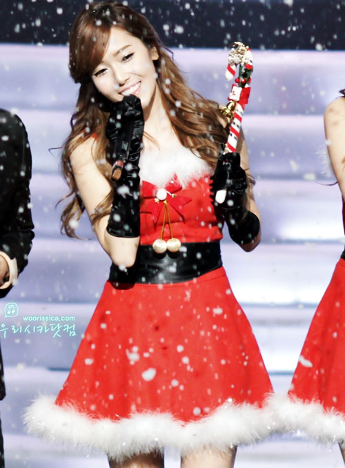 jessica jung kpop sexy santa girl christmas 2015