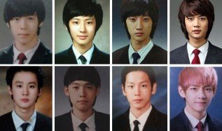 male idol yearbook photo