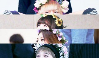 Floral Galrand flower headdress idol