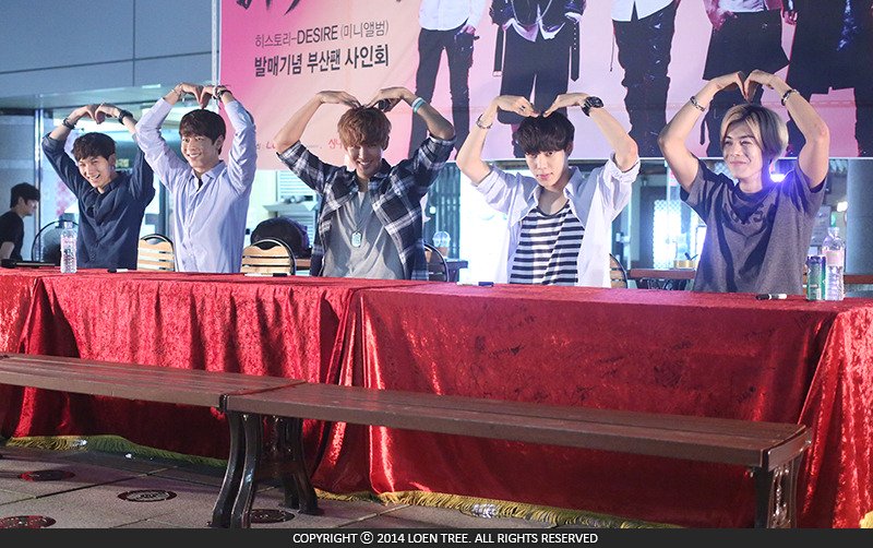 kpop history fansign chair