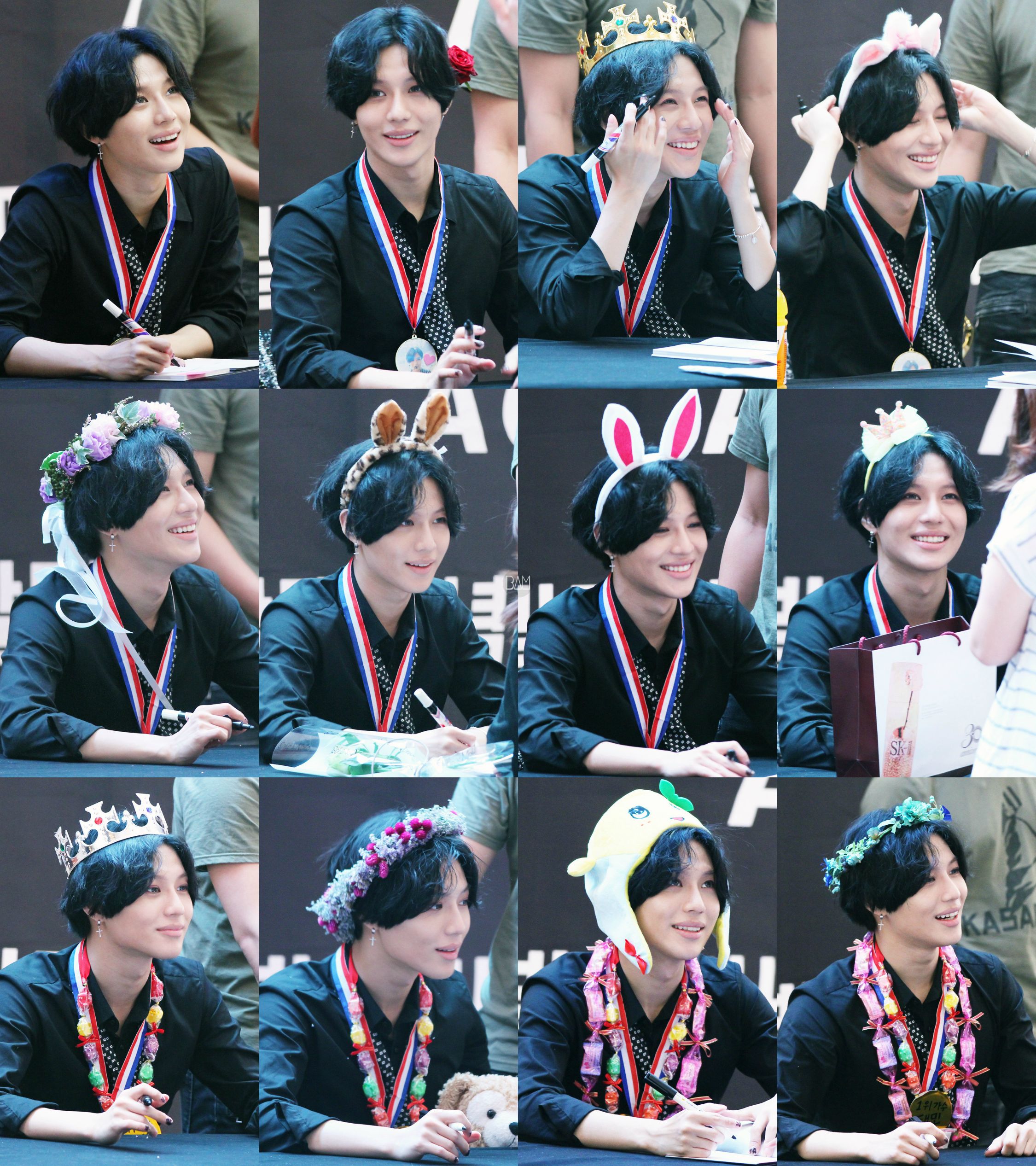 shinee taemin fansign decorated