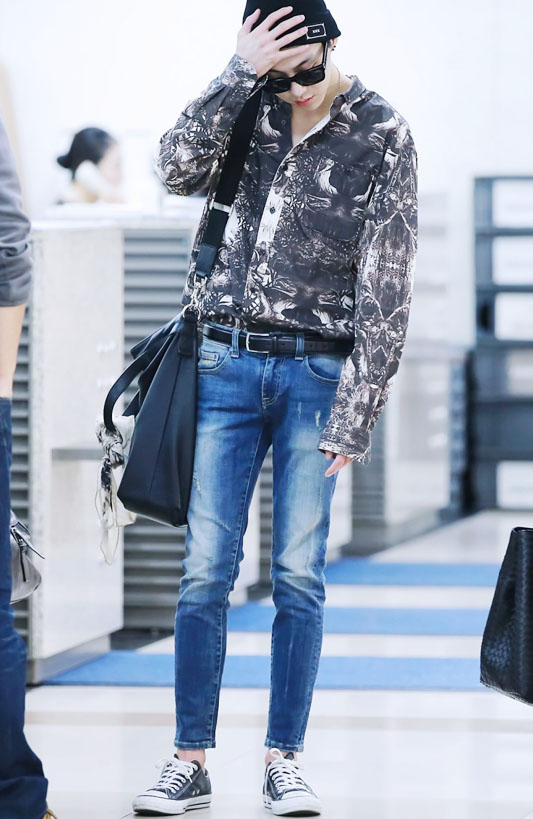 winner kang sueung yoon airport yg