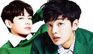 v kim minjae flower boy bromance