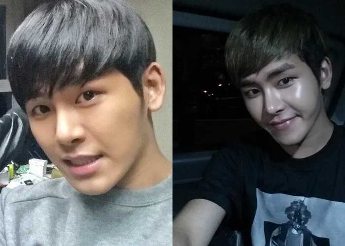 hoya infinite ugly selfies idol stars hoya