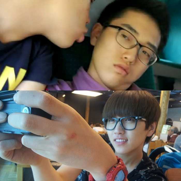 sandeul b1a4 ugly selfies idol stars