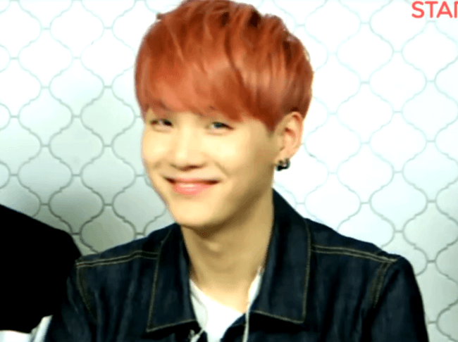 suga bts smile idols