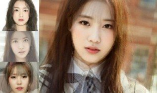GIRL GROUP AVERAGE FACES