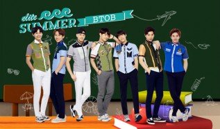 btob, exo, han sungyeon, bts, bangtan boys, ikon, gfriend, jyp, twice, kpop, kpop commercial, kpop school uniform