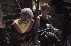 bigbang lets not fall in love, bigbang les not fall in love, bigbang if you, bigbang 2015, bigbang made album, gd orange hair , BIGBANG(GD&T.O.P) - ZUTTER